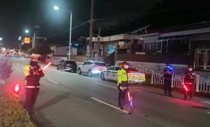 여수경찰, 밤낮없이 음주운전 단속